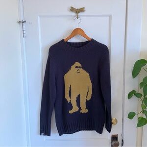 The Airblaster Company Sassy Sasquatch Sweater Black & Gold